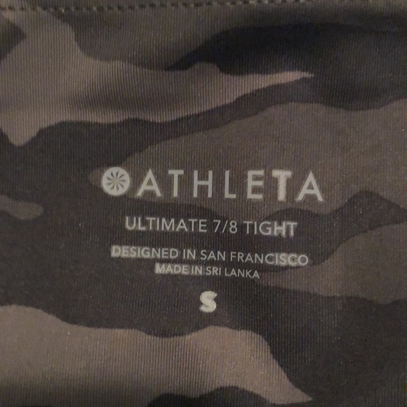 Athleta Camo 7/8 Tight - Picture 10 of 10
